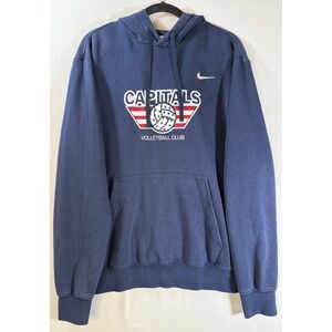 Nike Hoodie Men Large Blue Capitals Volleyball Club Fleece Pullover Conrad 21